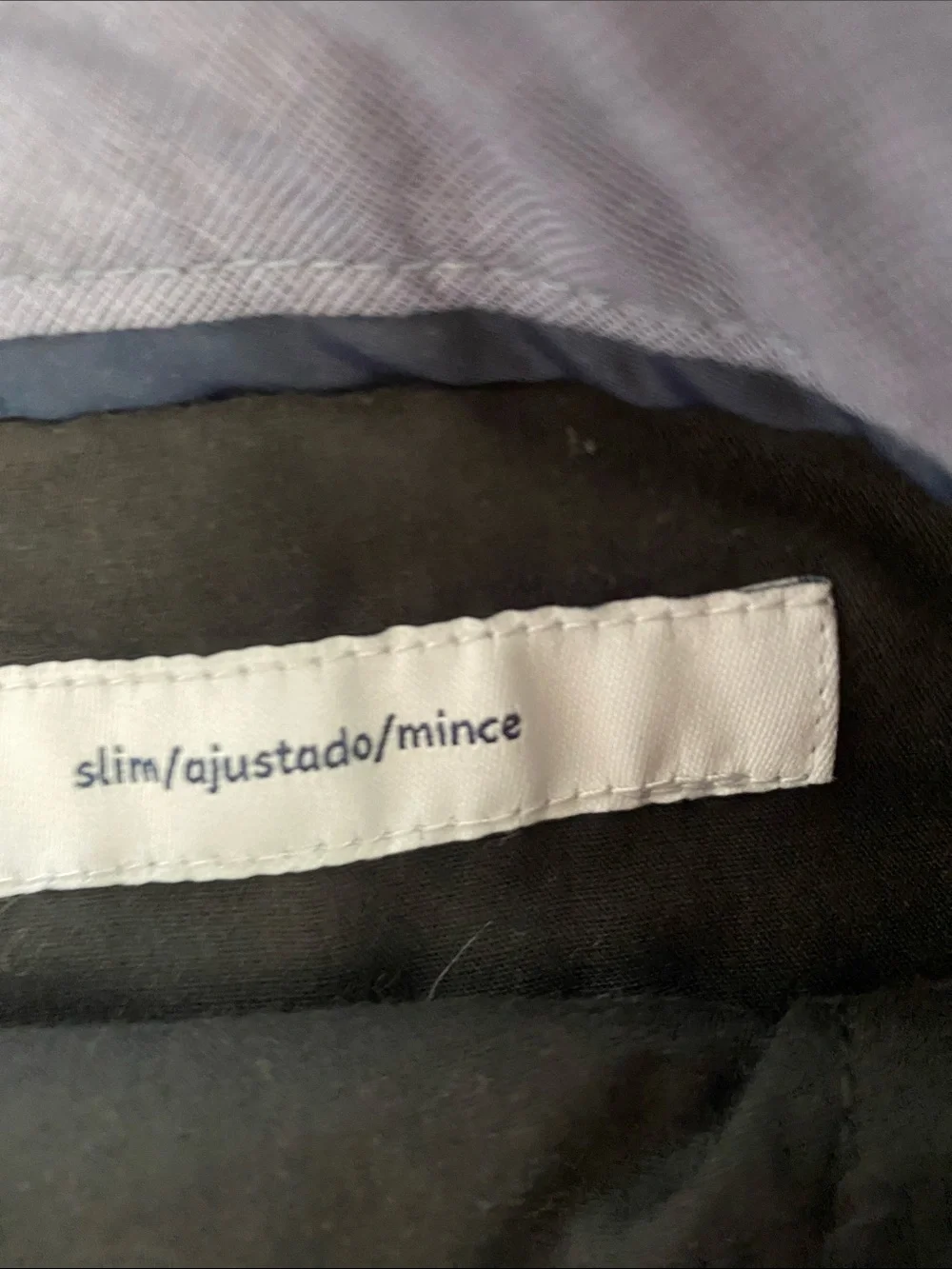 Men's Black Dress Pants - Slim